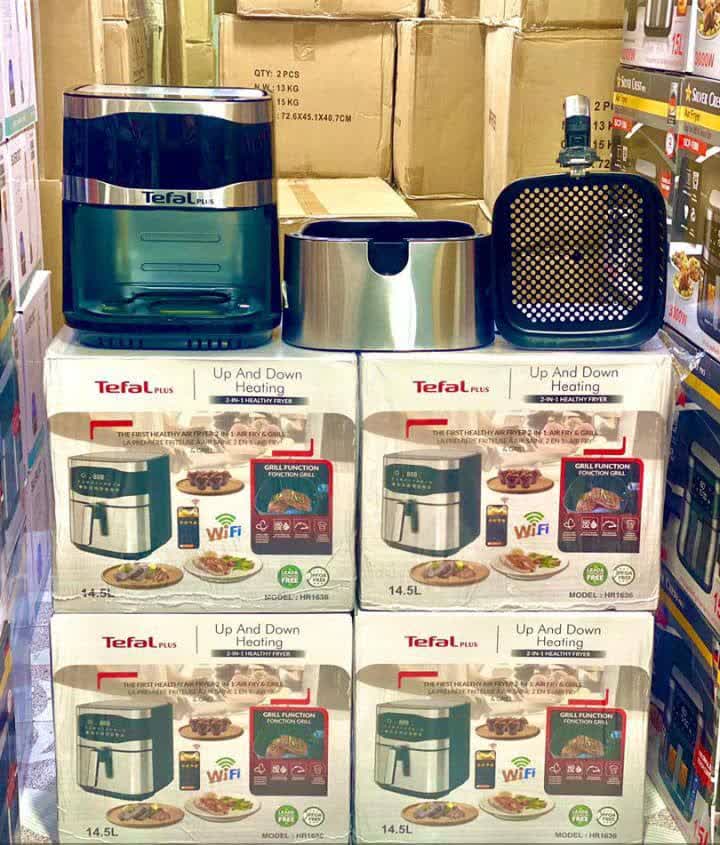 سرخ کن 14.5 لیتری دو المنته تفال مدل 1636 همراه با wifi